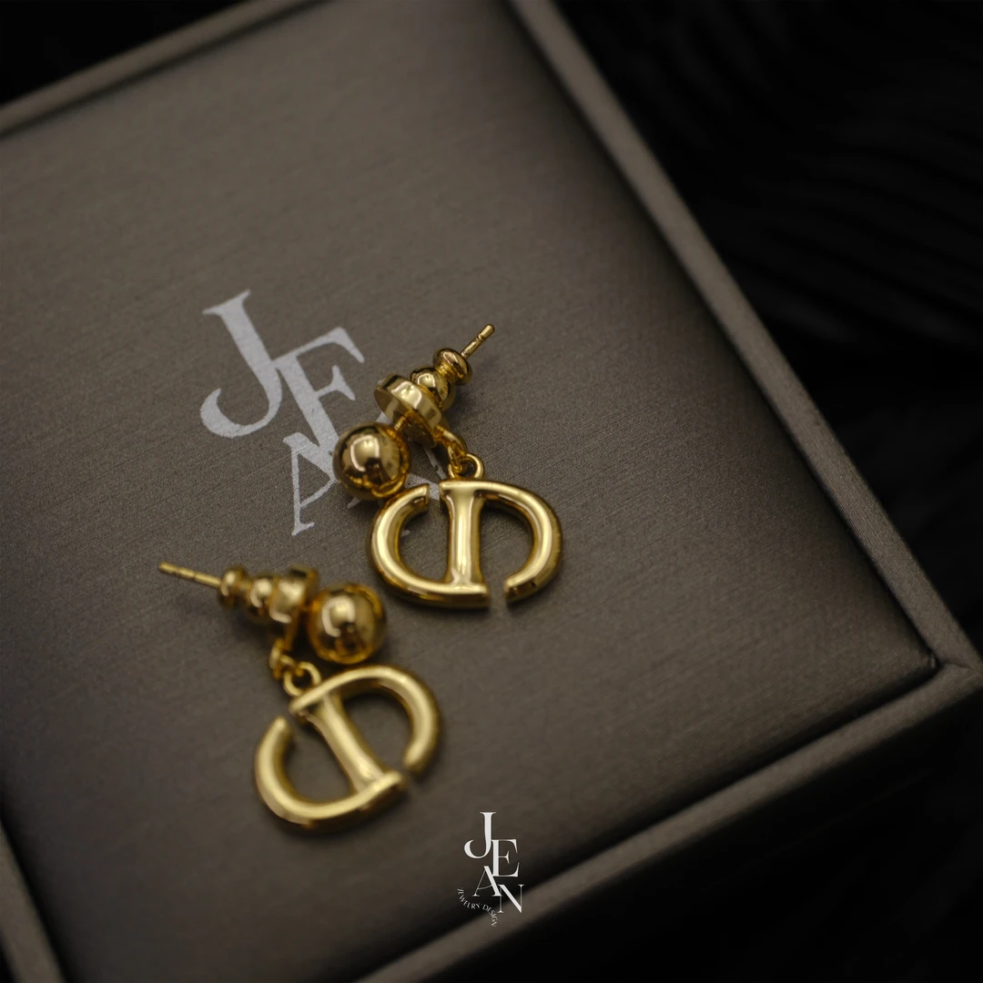 铜合金耳饰 清｜0212【时尚轻奢】百搭经典小众气质简约优雅复古