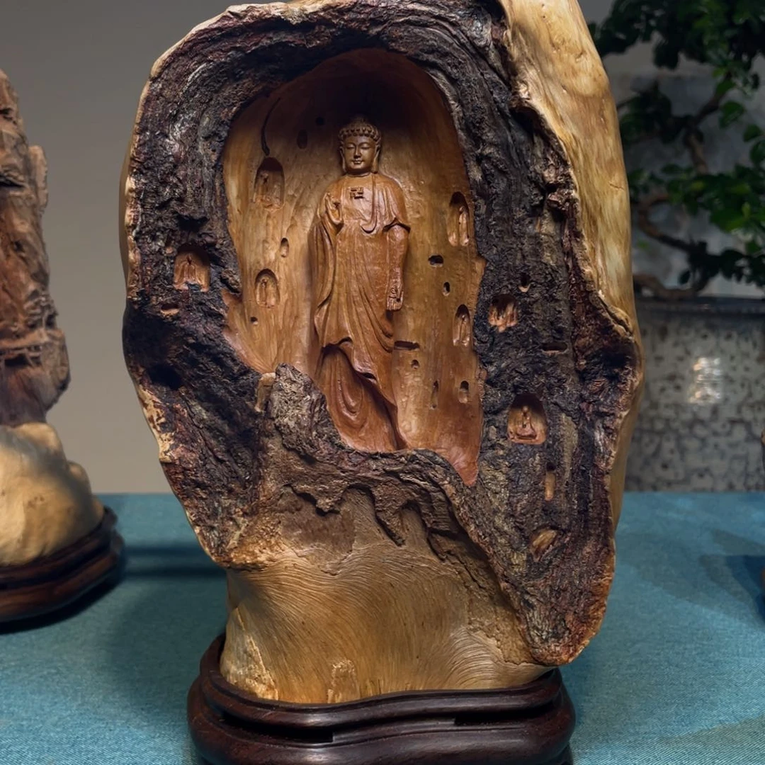 荔枝木小**露摆件工艺品