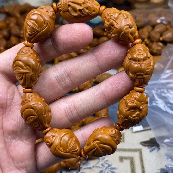 橄榄核手串/手链橄榄核雕工艺手串