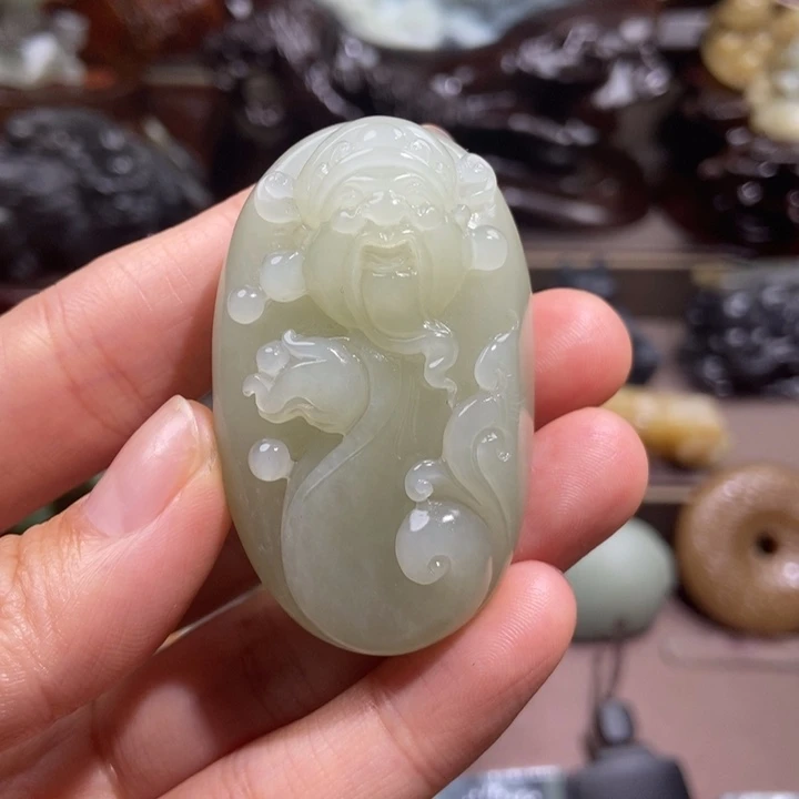 颈饰未镶嵌和田玉