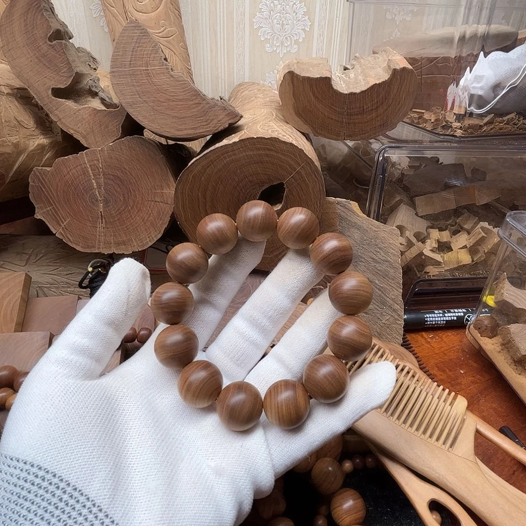 卜***下手串/手链檀香木定制1.8