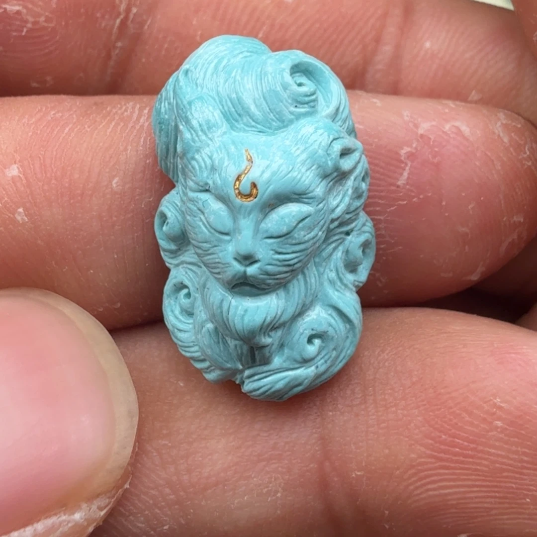 绿松石未镶嵌珠宝半成品