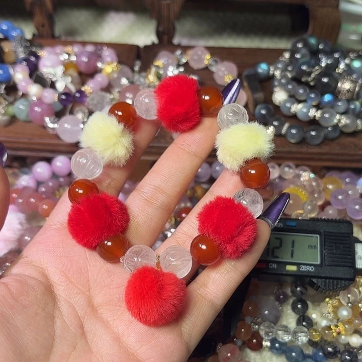 玛瑙/玉髓未镶嵌手链