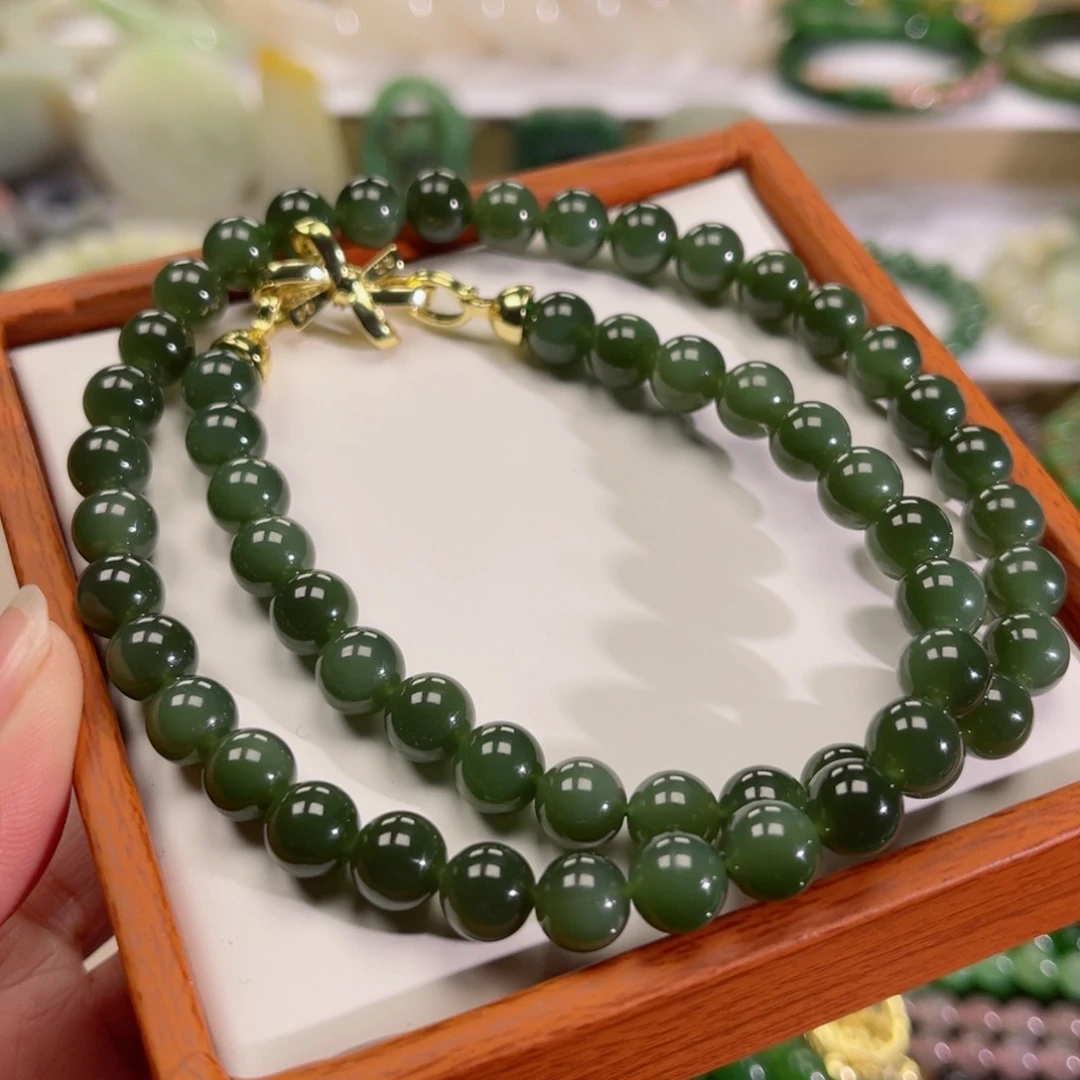 和田玉项链未镶嵌猫眼项链