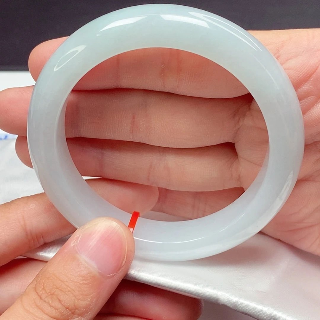 翡翠未镶嵌手镯58.7圈口