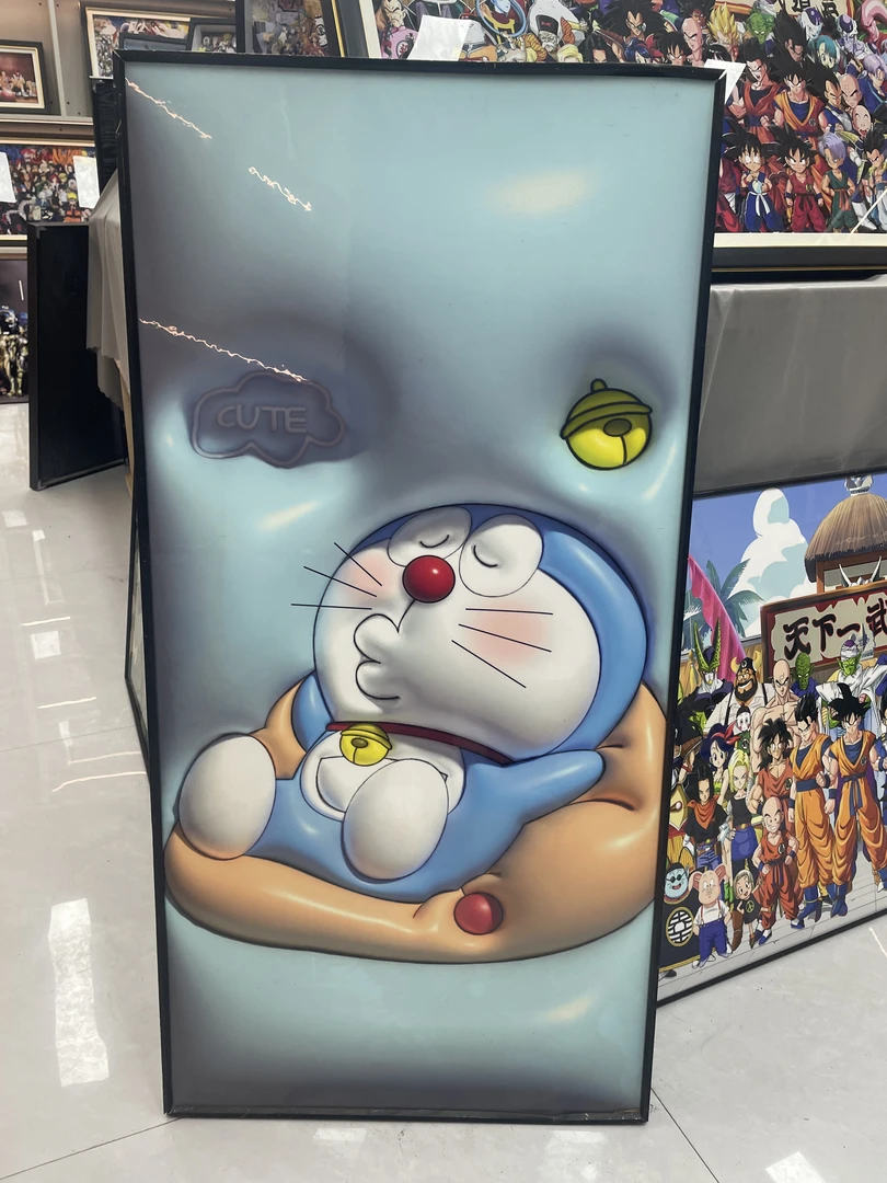 【哆啦A梦】机器猫家居卧室装饰挂画PVC40*80