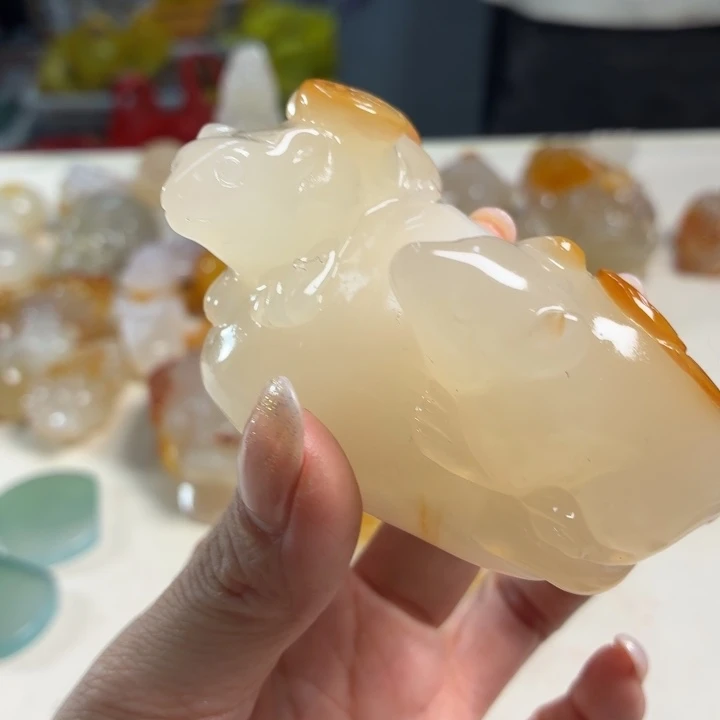 玛瑙/玉髓未镶嵌吊坠(不含链)