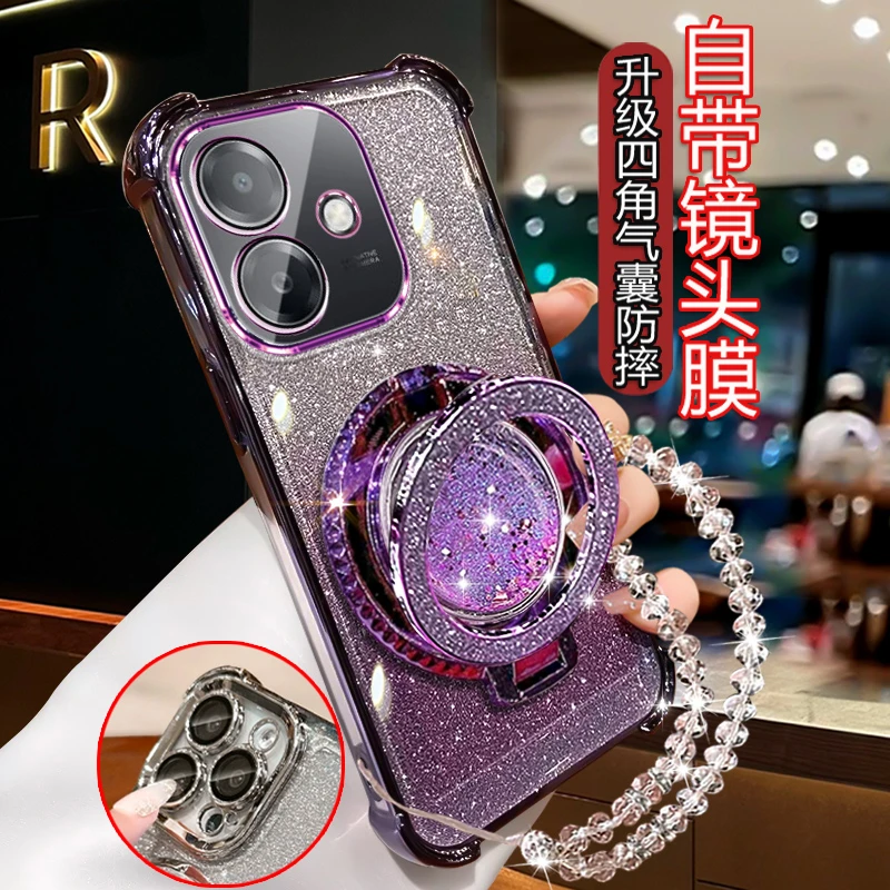 适用OPPOA5活力版手机壳防摔女轻奢潮5g新款PKV110保护壳全包镜头