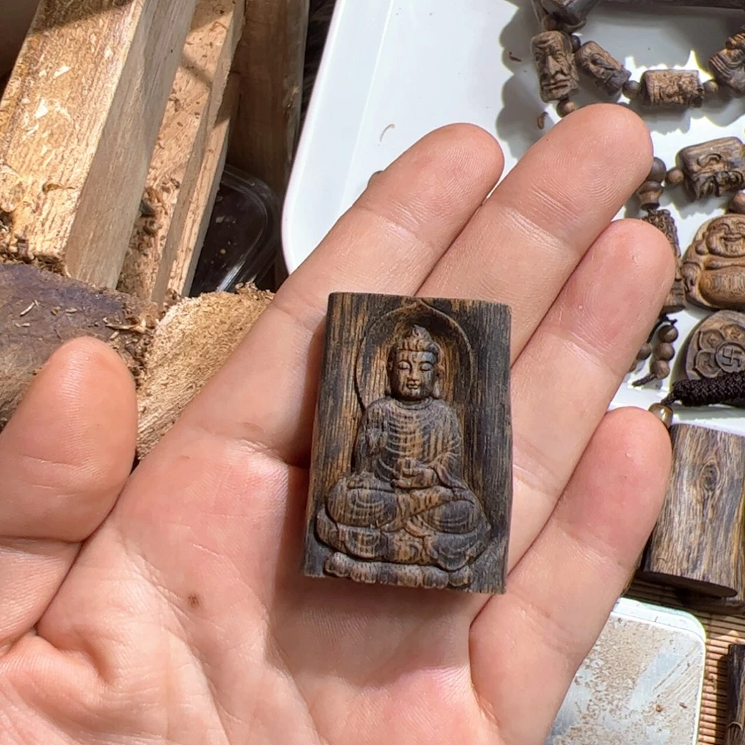 沉香碎屑沉香绿棋如来8.4克