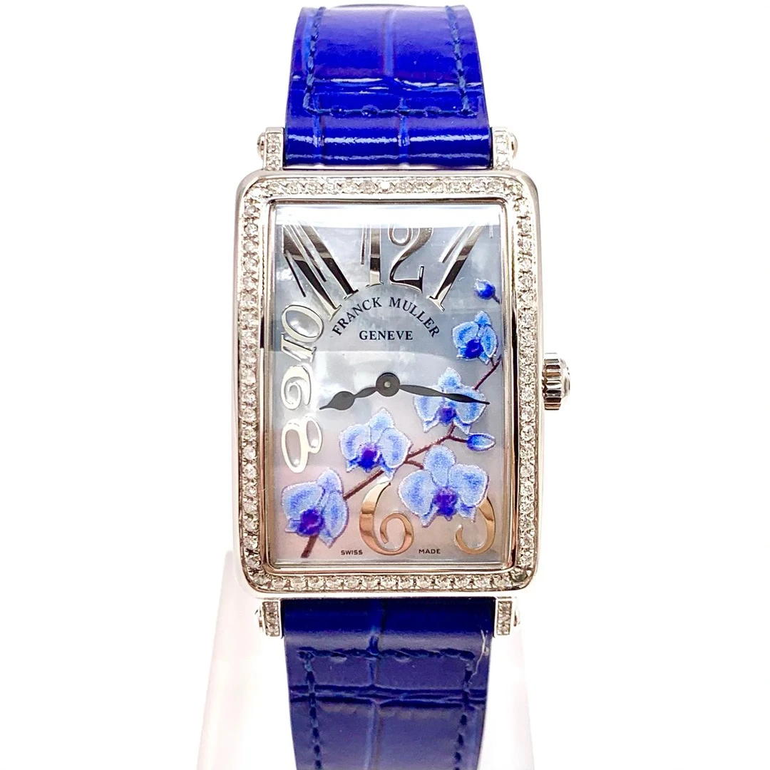 99新 Franck Muller/法兰克穆勒 长岛/石英/表径34X26mm/女表