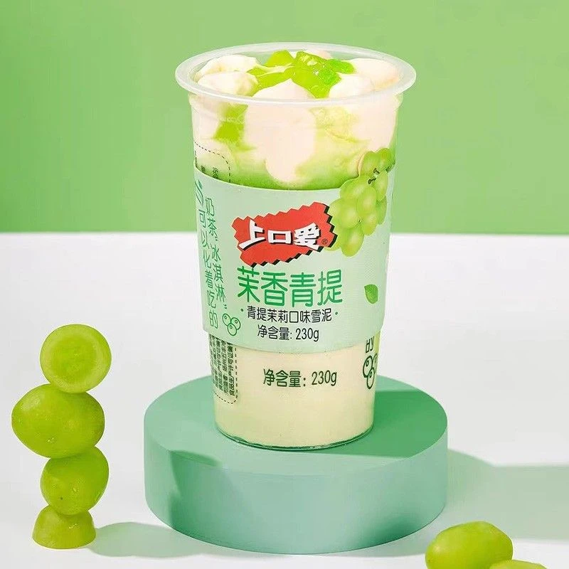 上口爱青提茉莉味雪泥网红雪糕