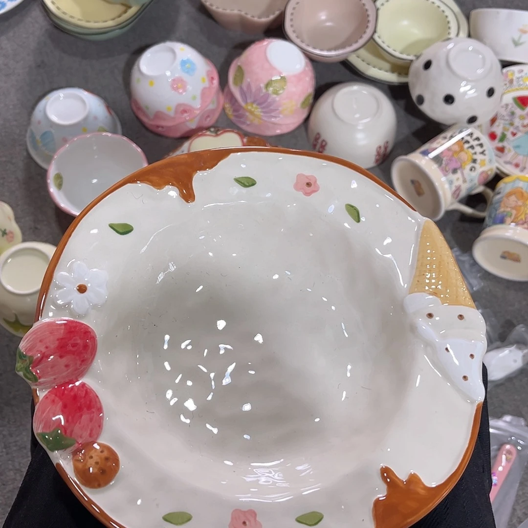 海派甜心陶瓷餐具9寸