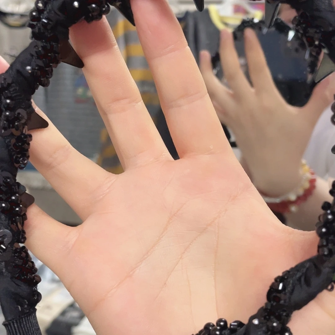 皮质铁合金黑色发箍