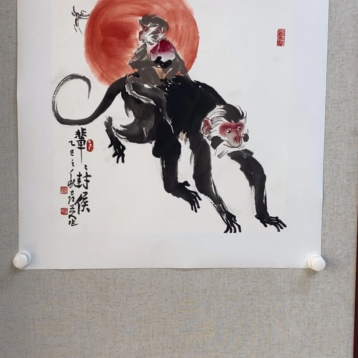 国画亲笔手绘原创