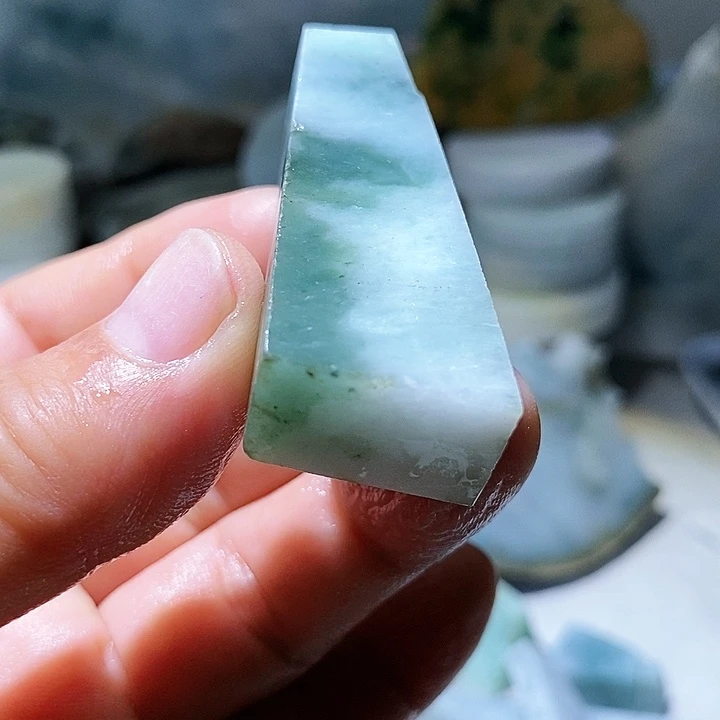 散珠翡翠边角料41