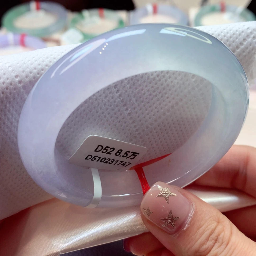 未镶嵌手镯翡翠上新冰粉荔枝肉26号正圈77