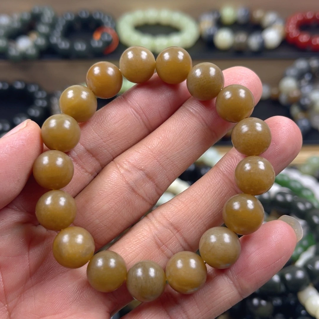 和田玉手串未镶嵌