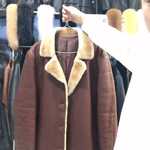 199棕色男士休闲外套