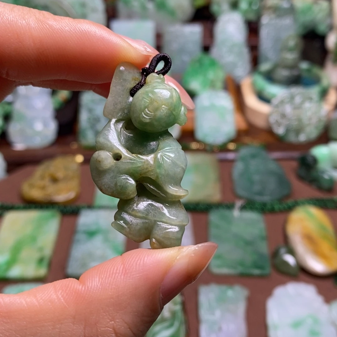 翡翠未镶嵌挂件11111111111111