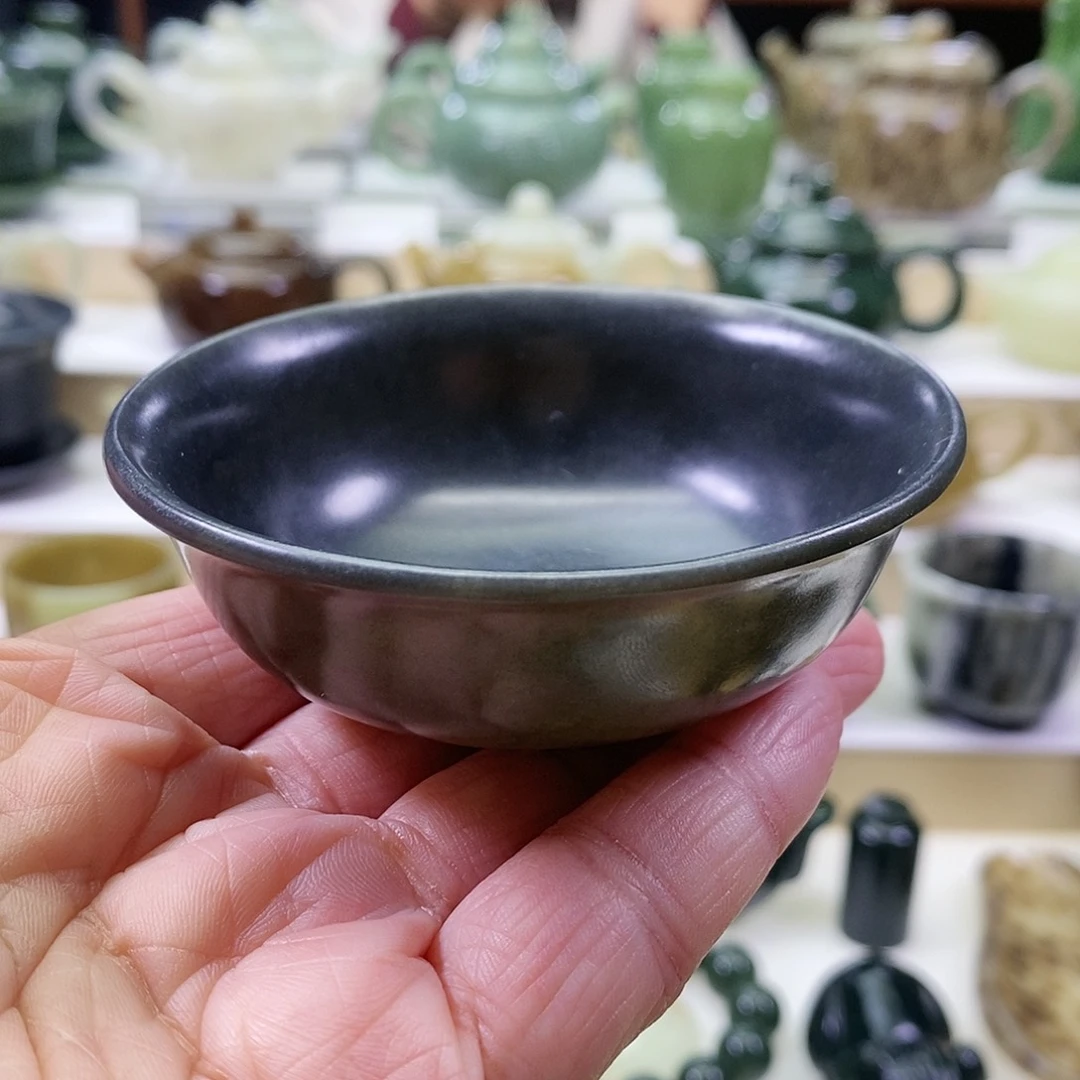 和田玉茶碗未镶嵌70ml