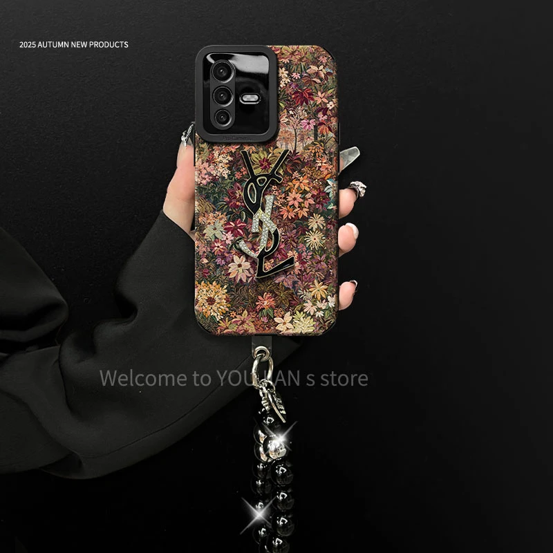 汇客凡品【VIVOS12Pro】花海秘境创意潮牌网红防摔手机壳