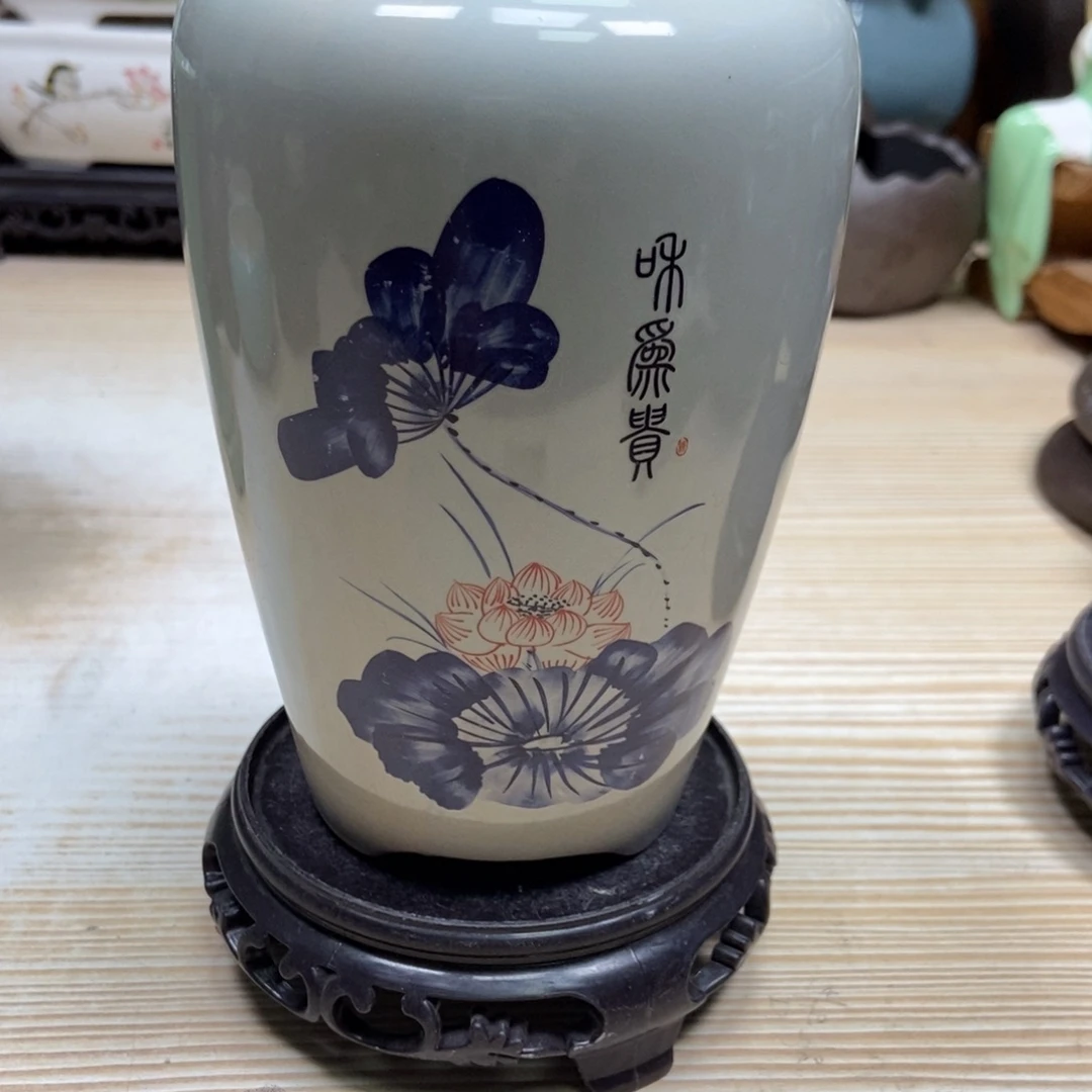 瓷片陶瓷花盆陶瓷艺术