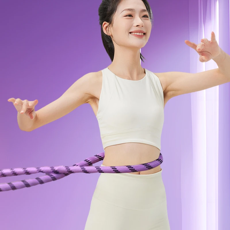 广威[全新第六代升级]软弹簧涤纶不伤衣全包裹静音软呼啦圈