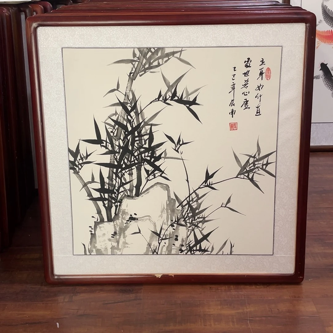 国画带框尺寸63*63厘米