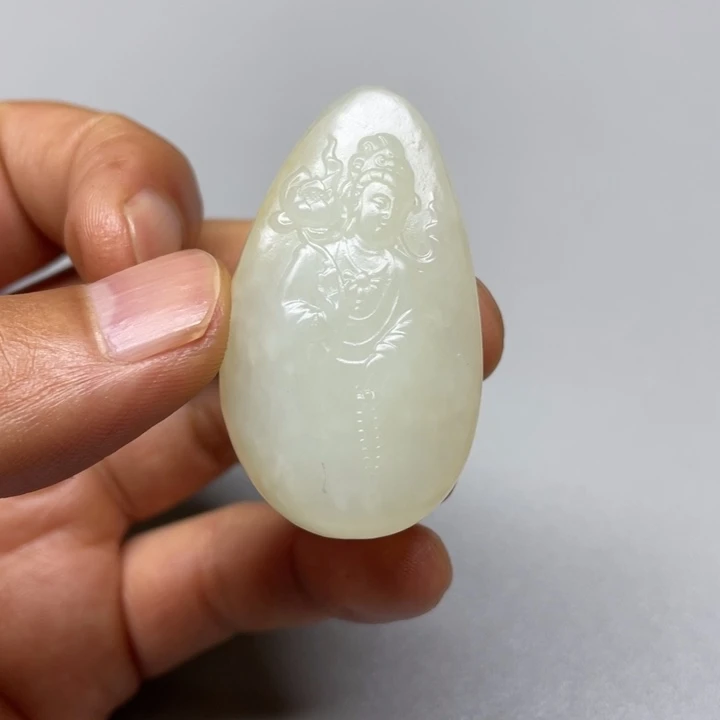 吊坠(不含链)未镶嵌和田玉用****1