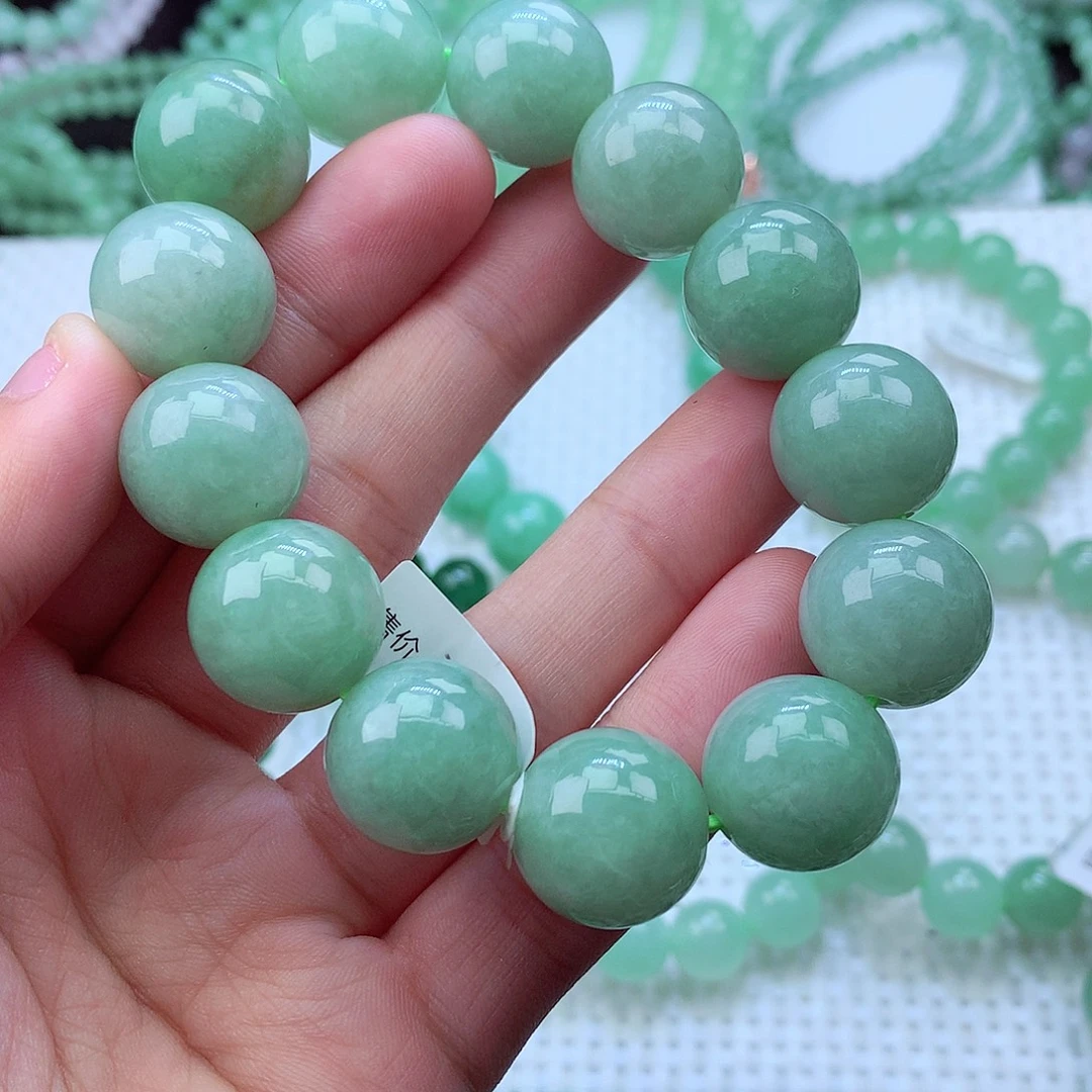 翡翠未镶嵌毛衣链卡16.8