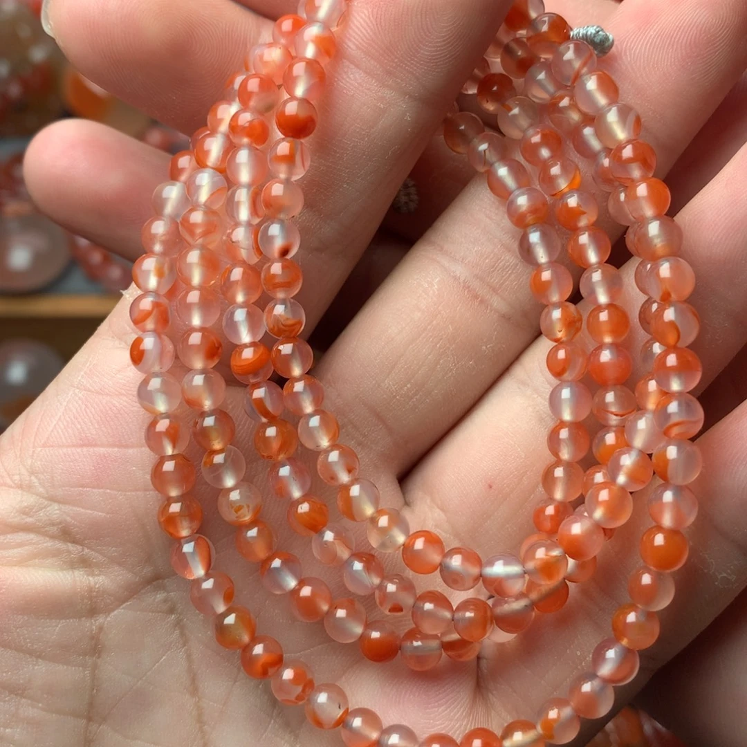 南红玛瑙未镶嵌1小米珠多圈