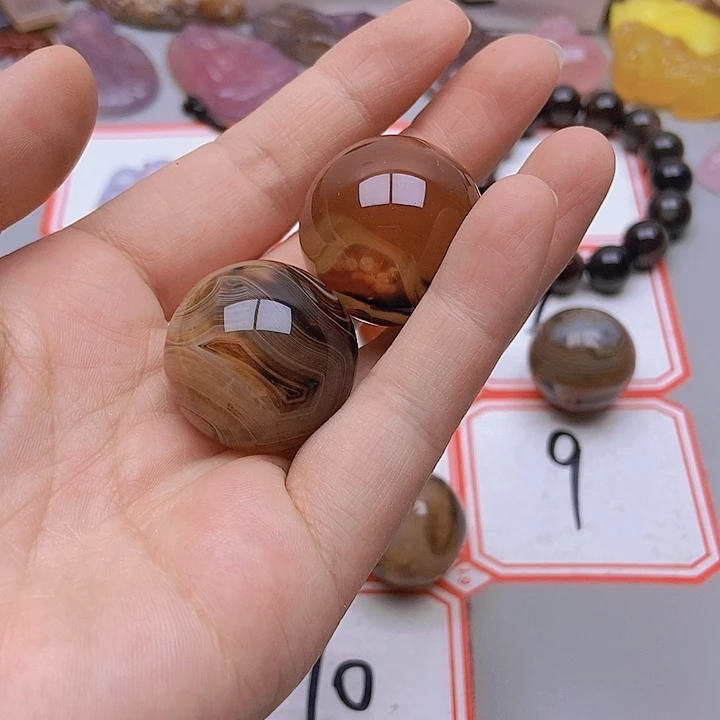 【闪购商品】玛瑙/玉髓未镶嵌珠宝半成品B****N