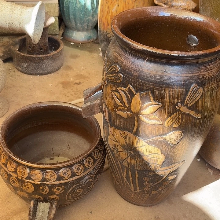 粗陶口径19/39、20/16进水口2.5厘米