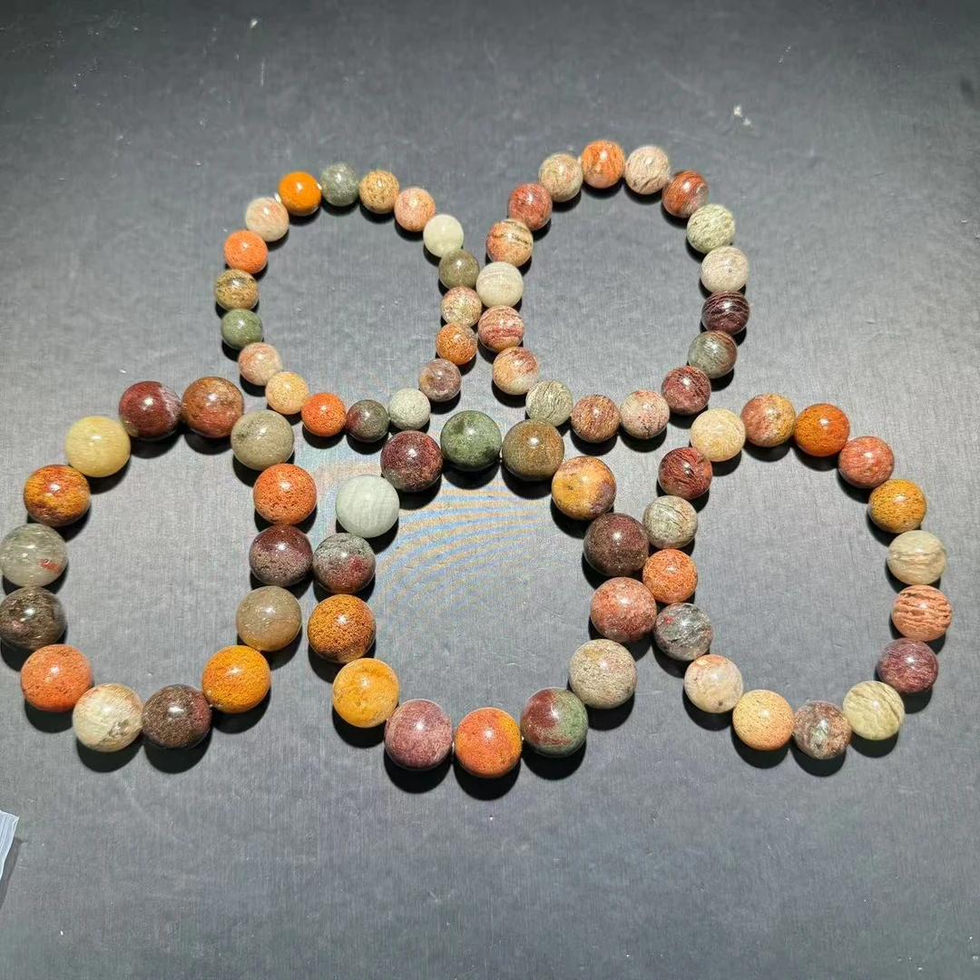 [水晶研究员] 天然高货滴水不漏四季幽灵手串 Z28 多样性发其一