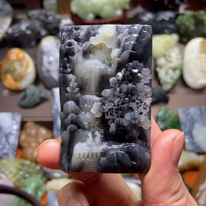 颈饰未镶嵌和田玉