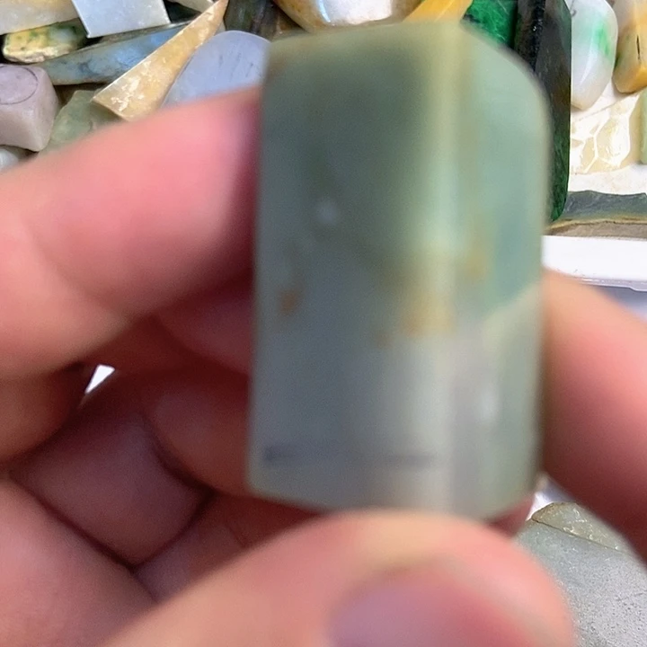 翡翠散珠天然翡翠A货挂件