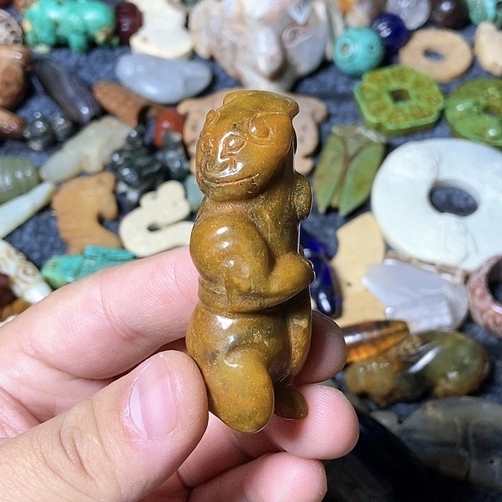 和田玉未镶嵌颈饰51