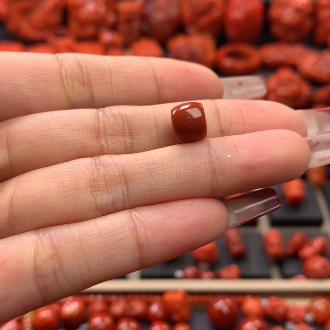 【闪购商品】南红玛瑙直切单珠8mm➕未镶嵌