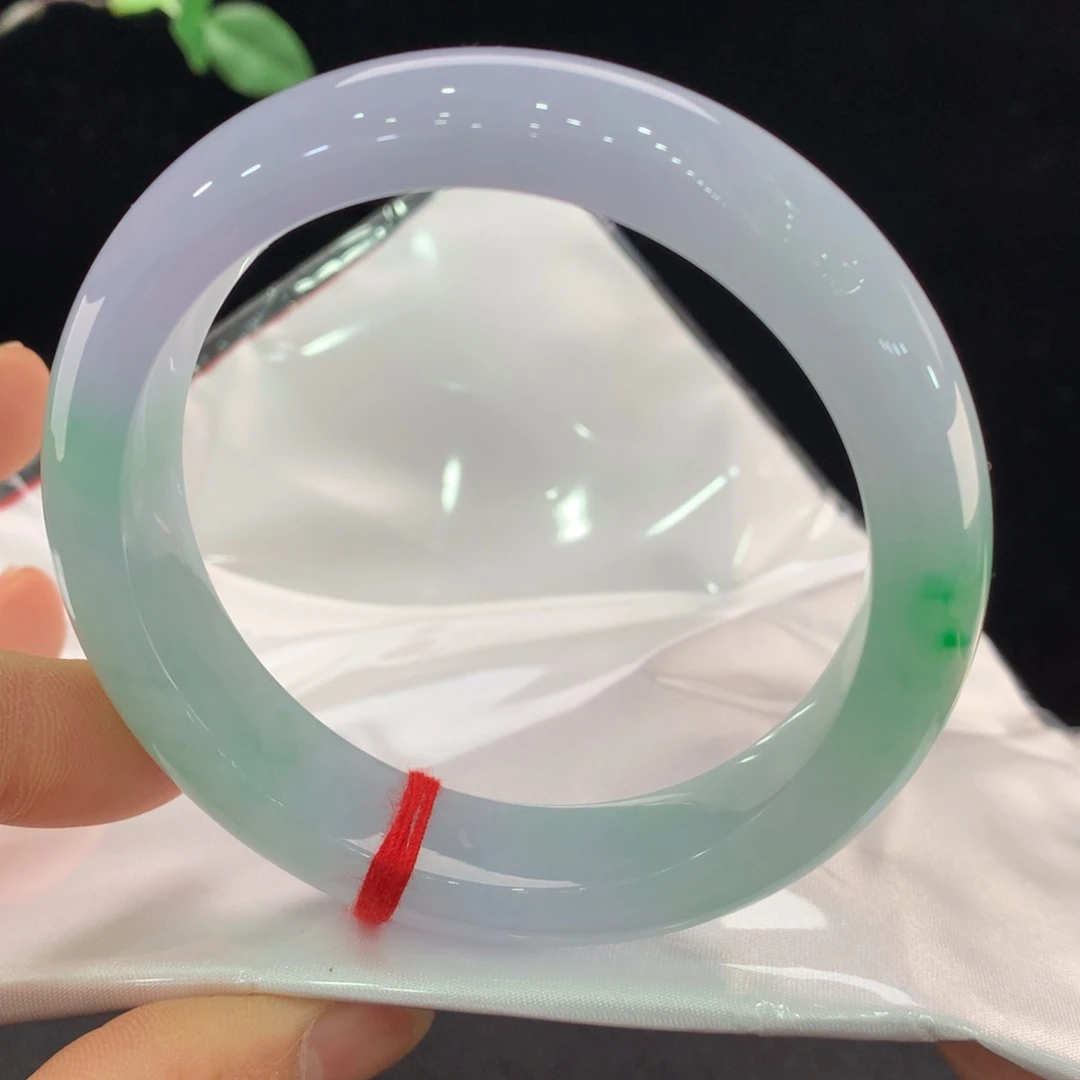 翡翠未镶嵌手镯0539