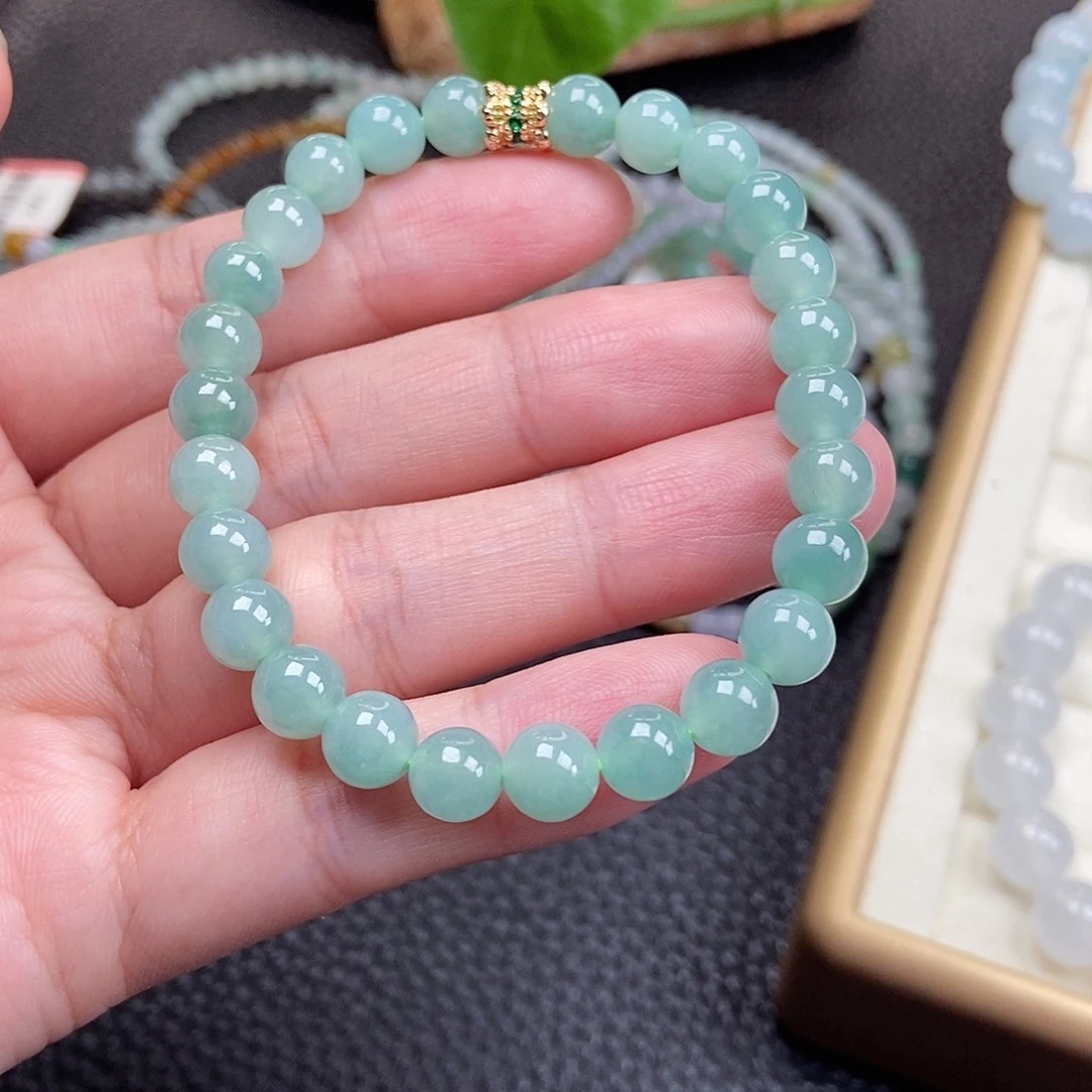 翡翠未镶嵌手链翡翠