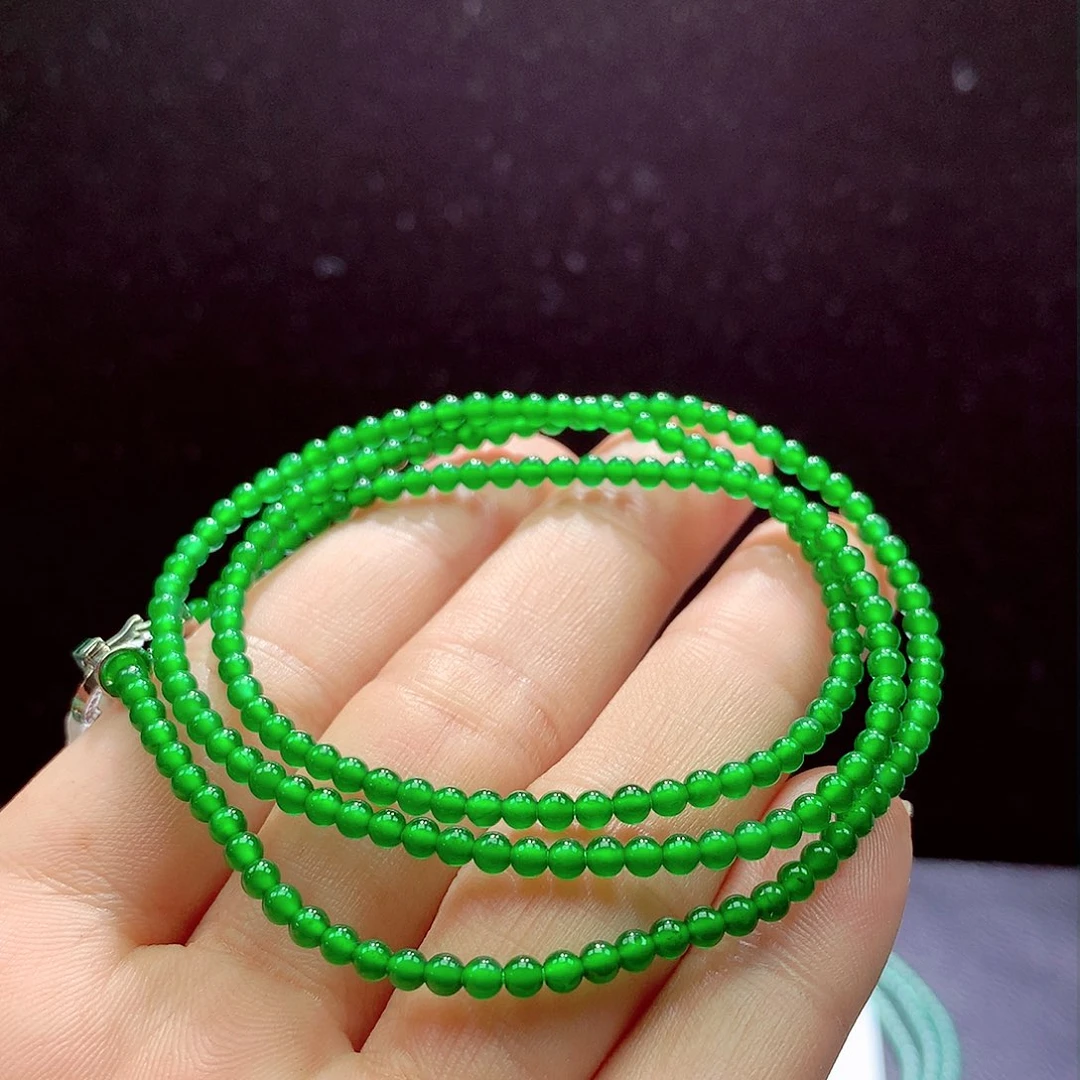 翡翠手链未镶嵌项链