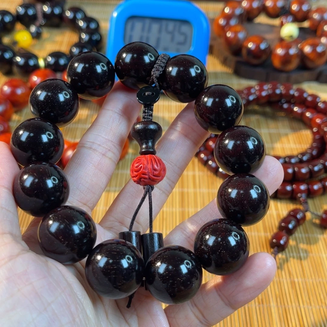 清***雨木小叶紫檀手工艺