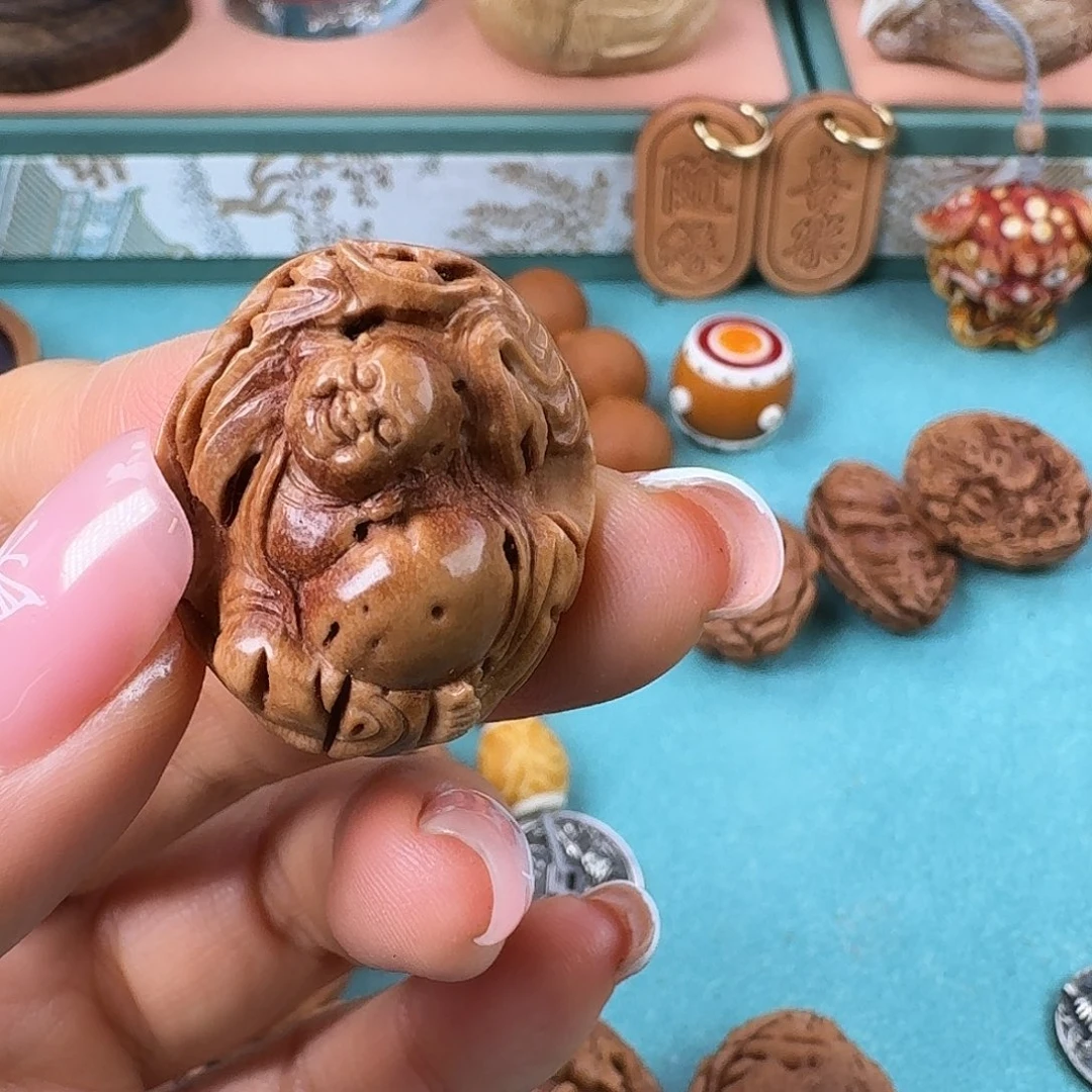 手串/手链橄榄核核潮核雕手工制作