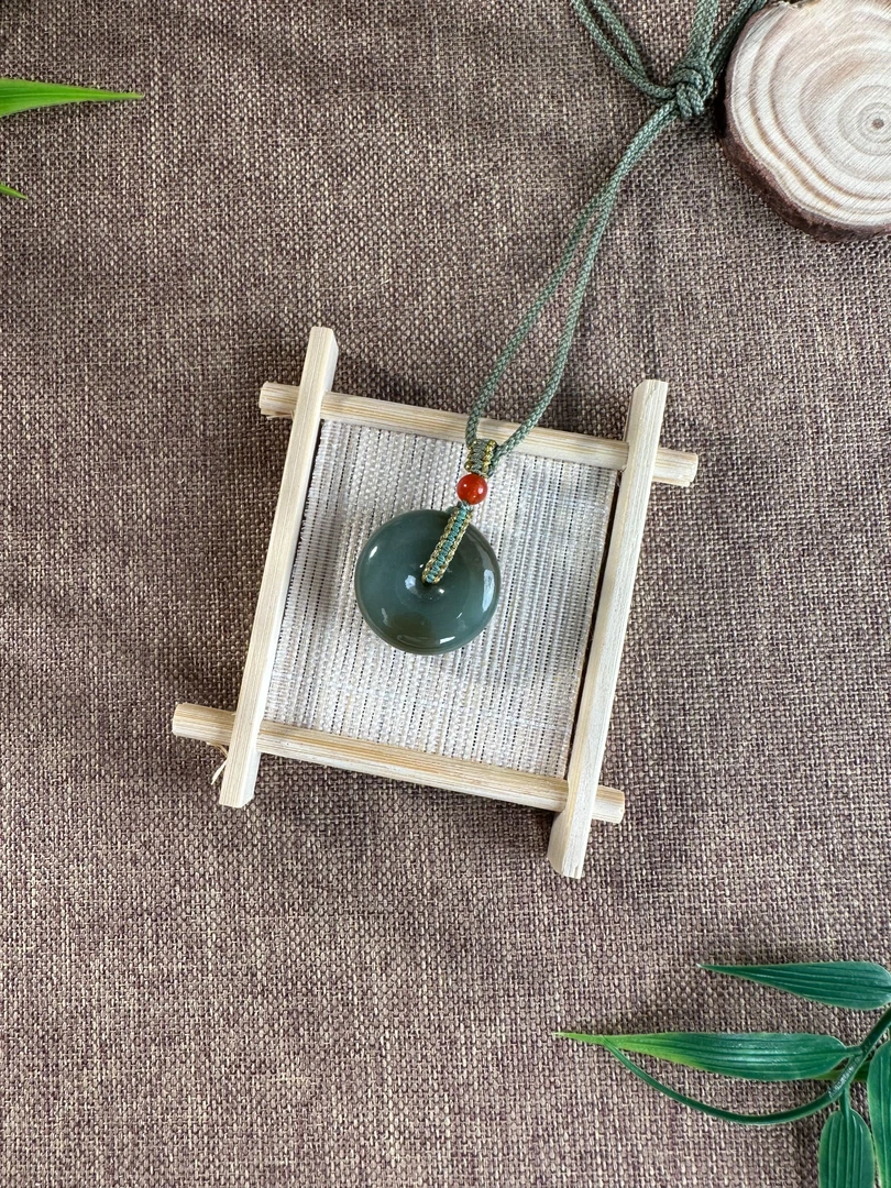 非金属木质戒指 平安扣时尚气质精美百搭