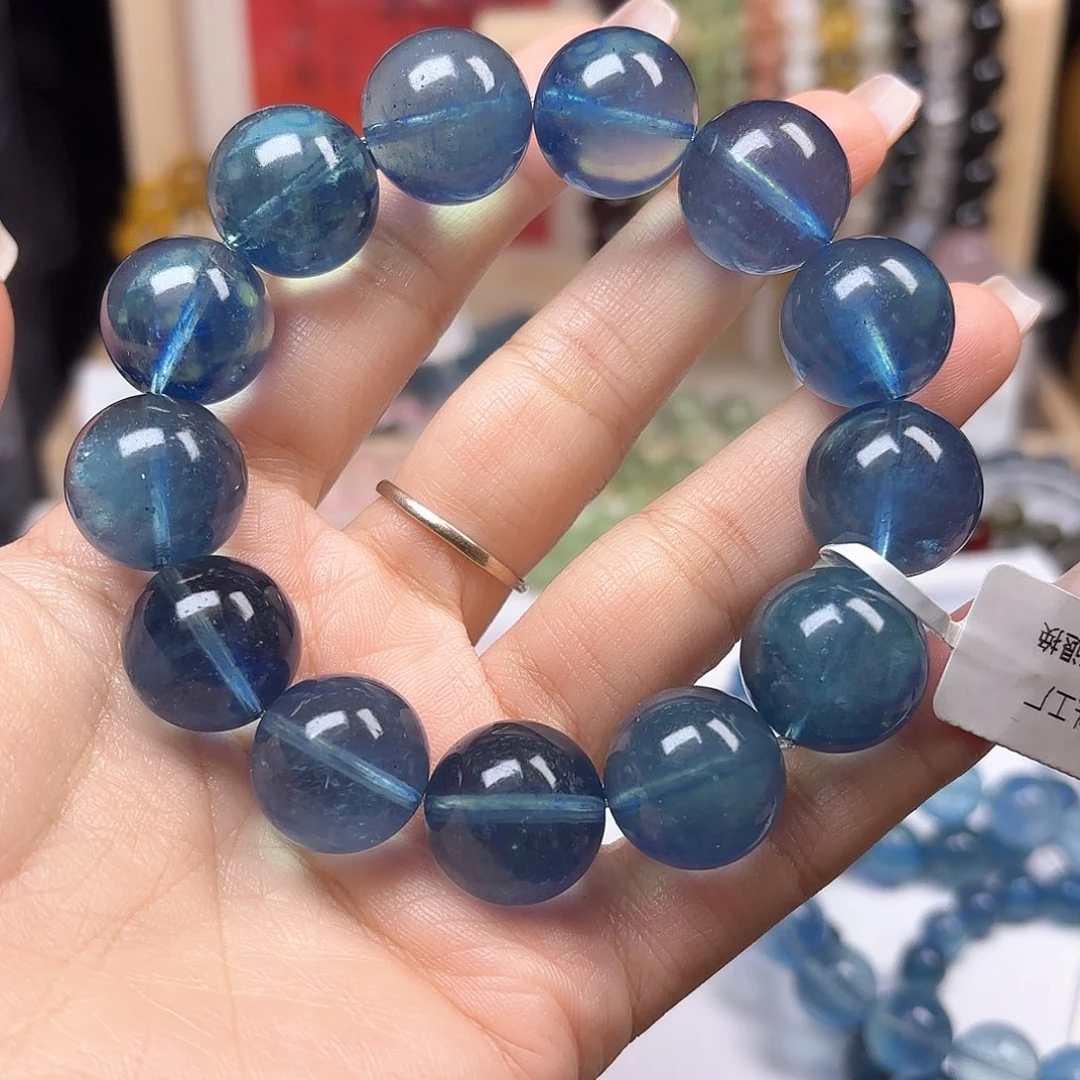 水晶手链未镶嵌海蓝宝17