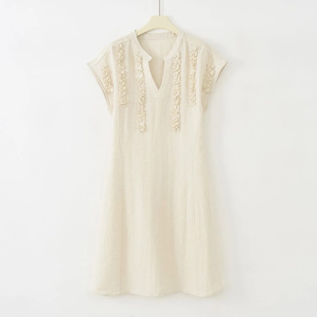 XIAOYOU-[盈夏少女]25夏季法式静奢风时尚连衣裙HT-3163