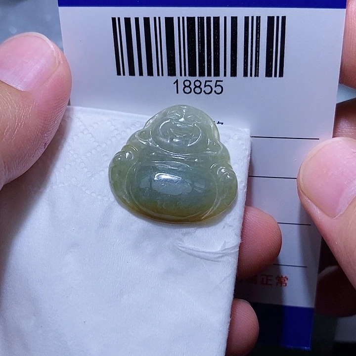 颈饰未镶嵌翡翠天光墟翡翠市场现金代购