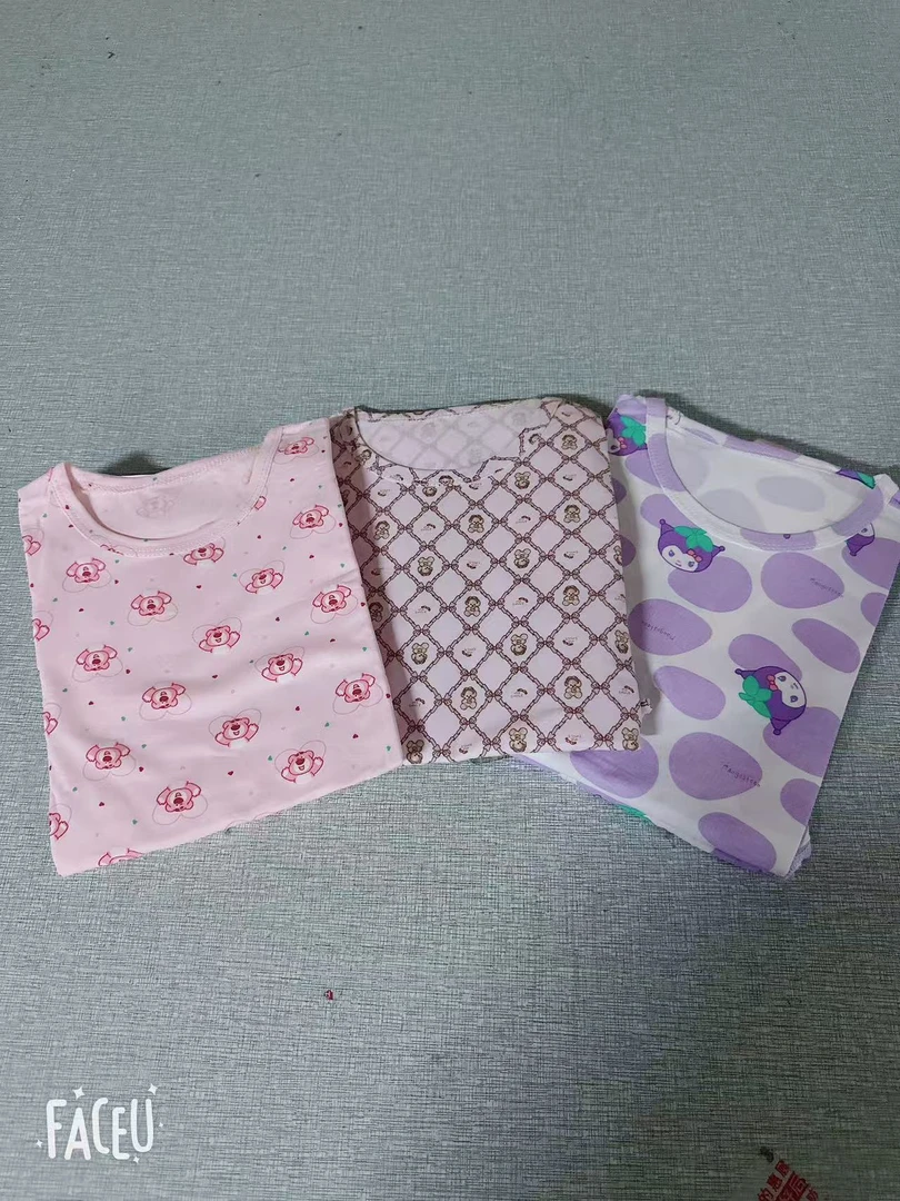 8768-满印莱卡家居服套装
