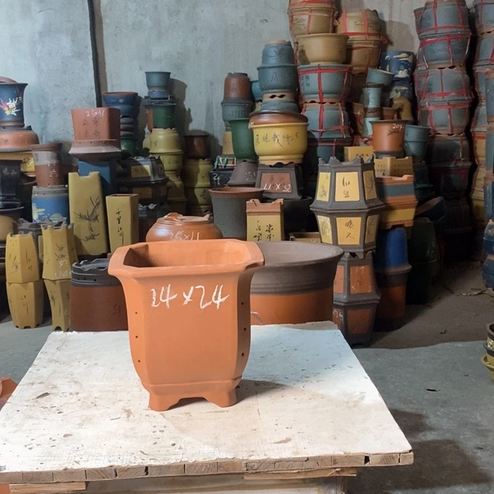 紫砂花盆紫砂哦哦哦