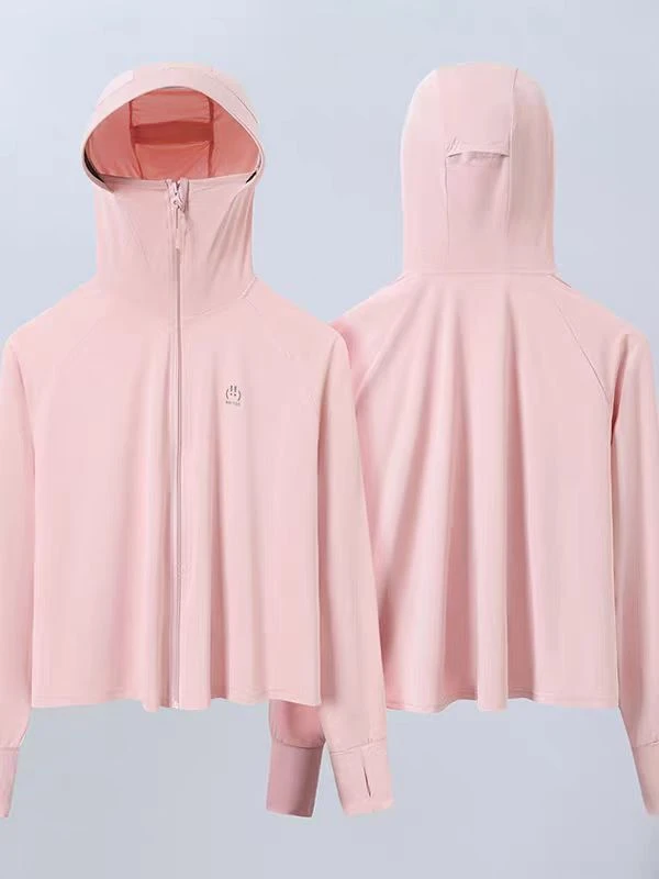 878笑脸大帽沿防晒衣